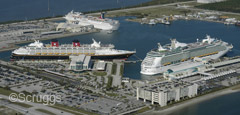 Port Canaveral Cruise ships